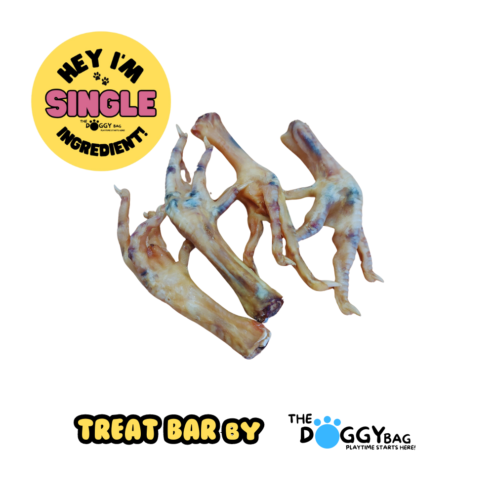Treat Bar-Chicken Feet All Natural Dog Treats
