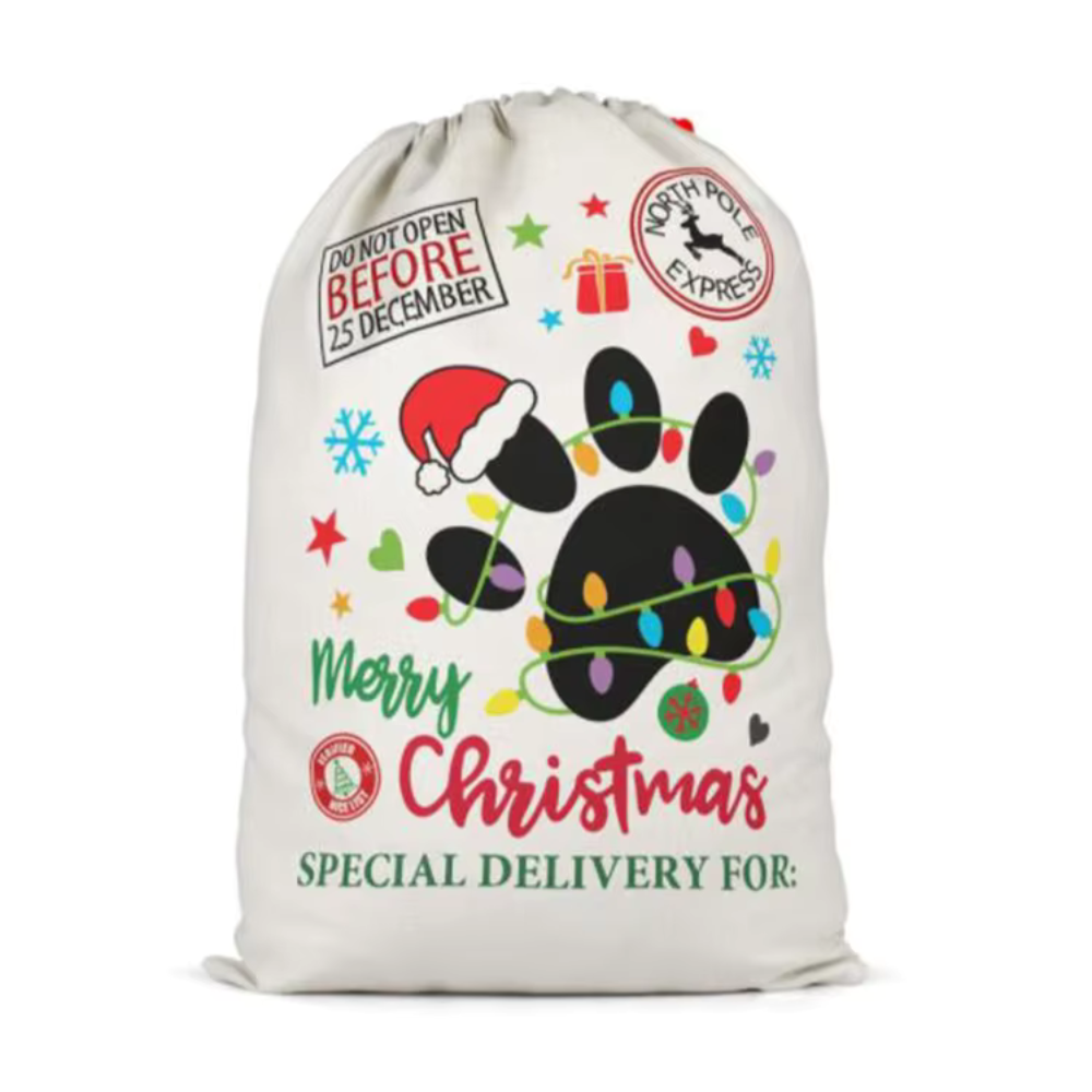 The Doggy Bag Santa Sack - Custom Name