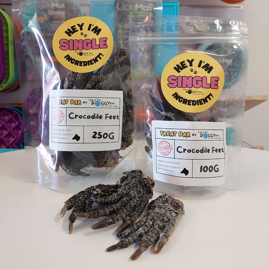 Treat Bar- Crocodile Feet All Natural Dog Treats