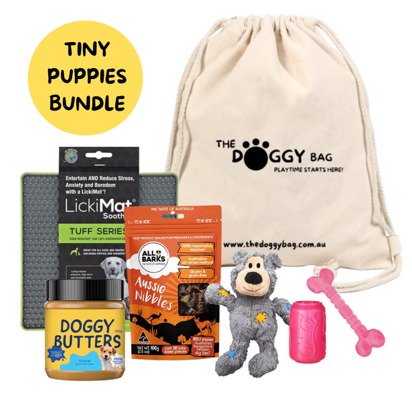 The Entertainer Doggy Bag Bundle X-Small PUPPIES