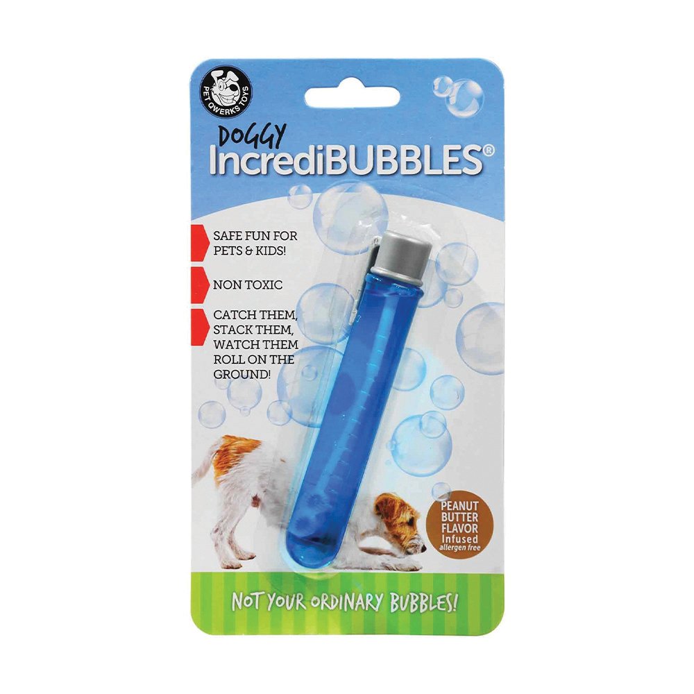 PetQwerks Doggy Incredibubbles 25ml- Peanut Butter Flavour