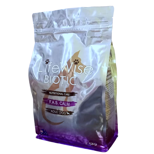 Lifewise Biotic Calm dog food for dogs suffering fear anxiety or stress