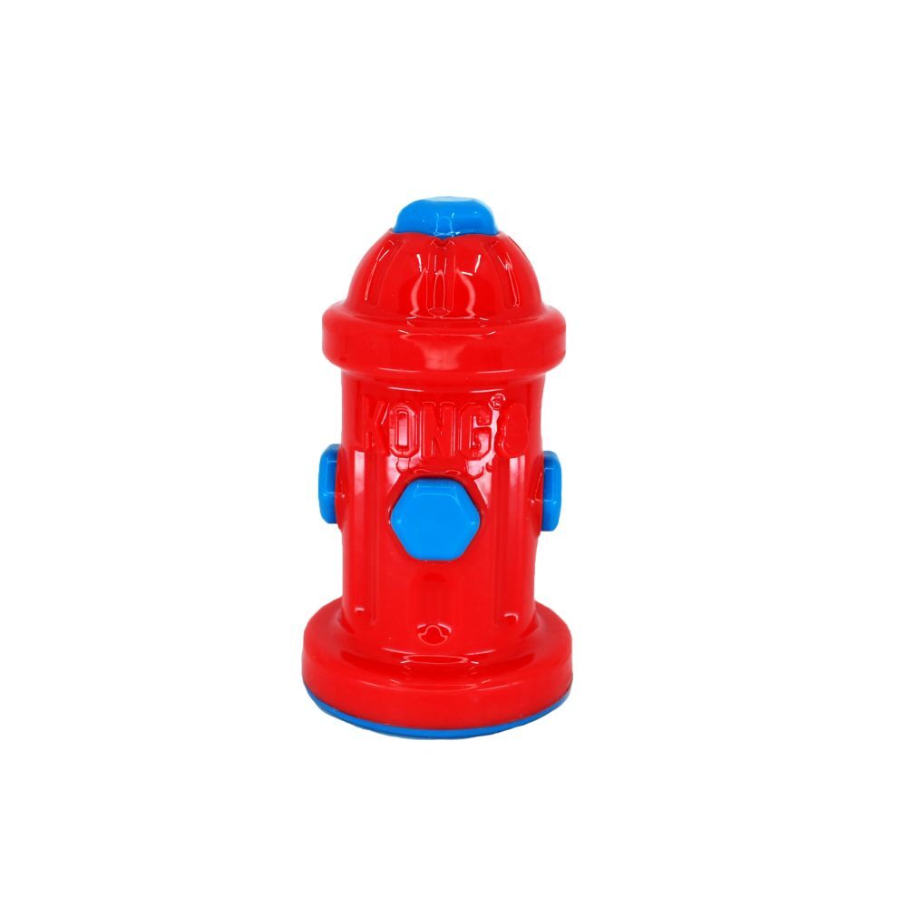 KONG Eon Fire Hydrant Floating Squeaker Dog Toy