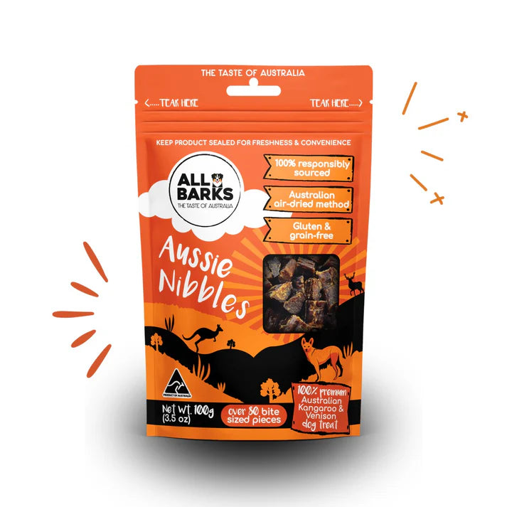 ALL BARKS Aussie Nibbles Dog Treats