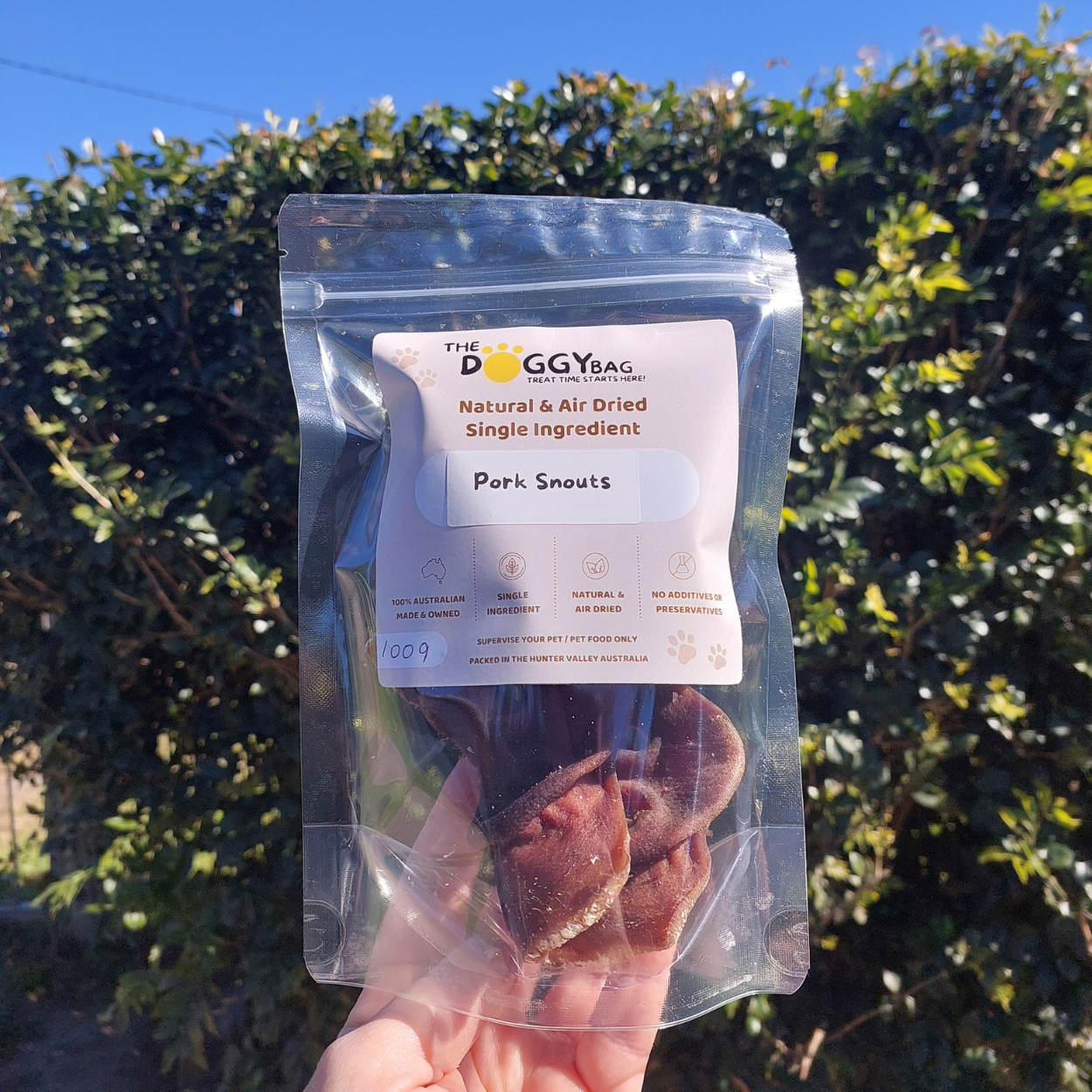 Pig Snouts All Natural Dog Treats