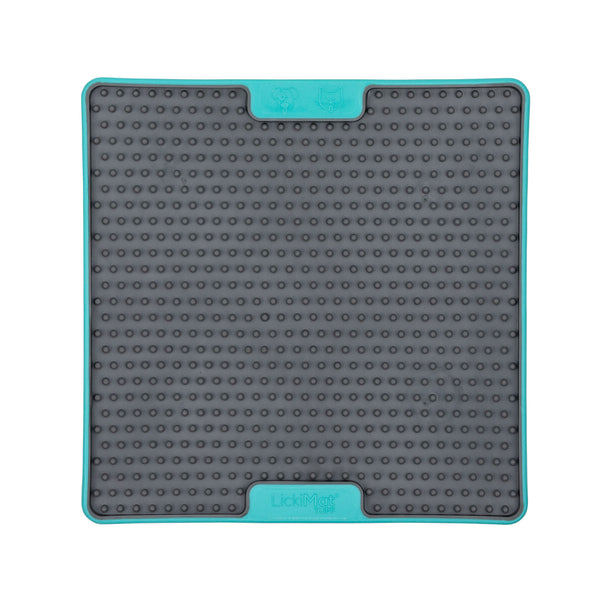 LickiMat Tuff Soother. Soothing slow feeder Mat for Dogs. Dog enrichment helps with boredom and anxiety in dogs, promotes calm through licking.