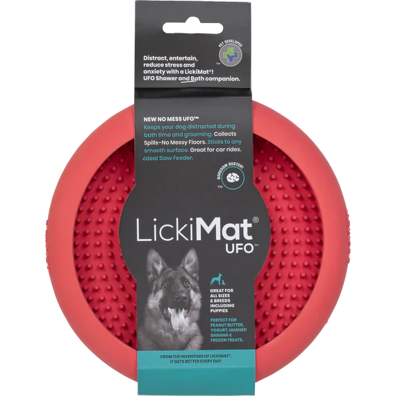 LickiMat® UFO Slow Food Anti-Anxiety Licking Dog Bowl