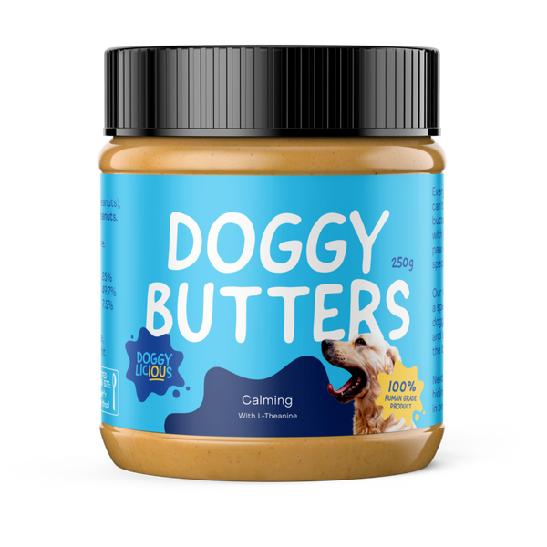 Doggylicious Doggy Butters perfect for use with Lick Mat for Dog Enrichment