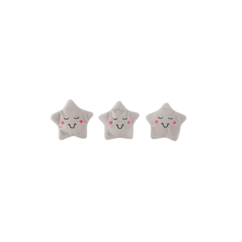 Zippy Paws Moon and Stars Burrow Dog Toy