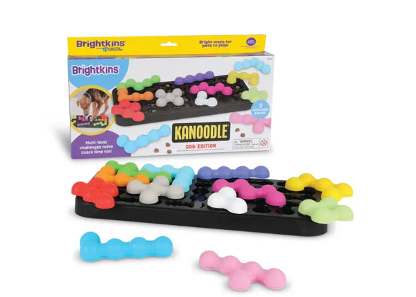 Brightkins Kanoodle Interactive Dog Puzzle Toy- Large