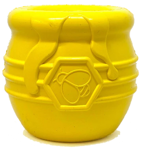 SodaPup Honey Pot Durable Treat Dispenser and Enrichment Toy.