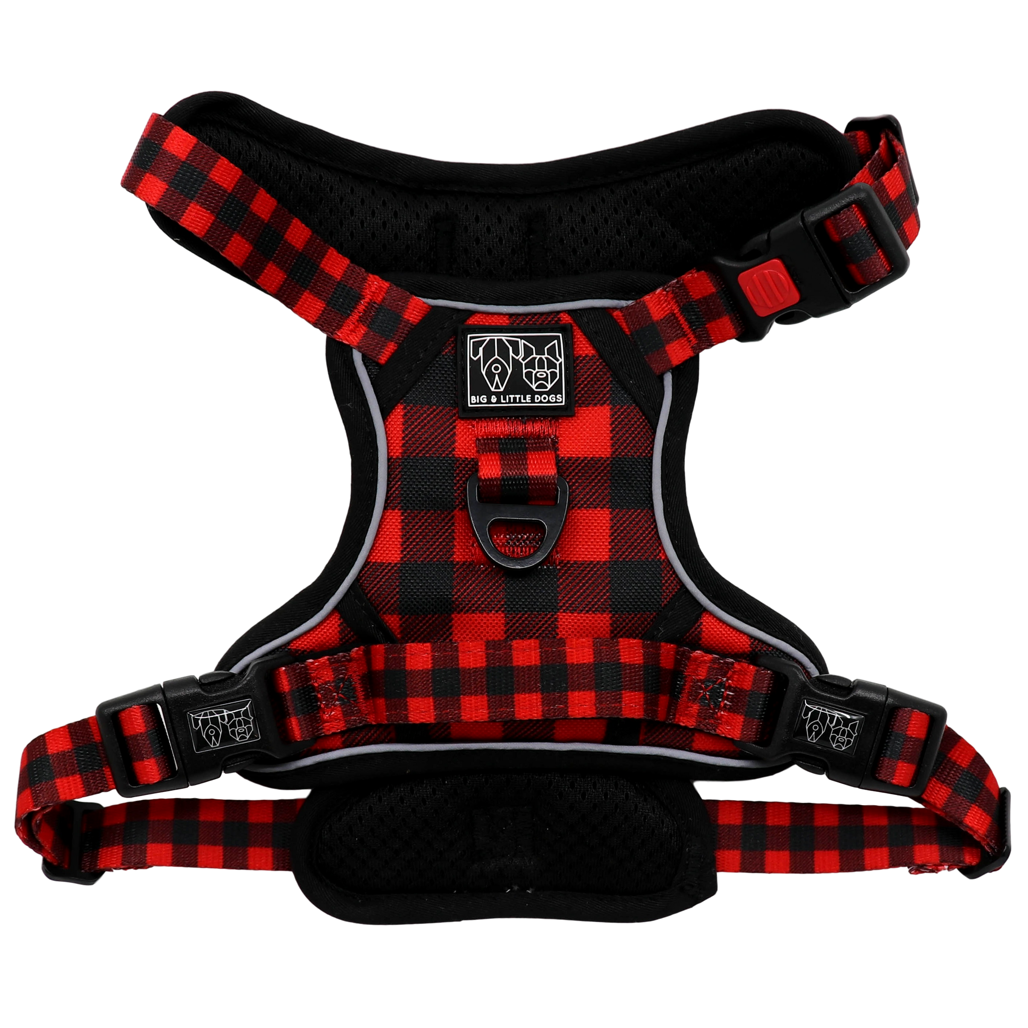 Big and Little Dogs-THE ALL-ROUNDER DOG HARNESS: Plaid to the Bone