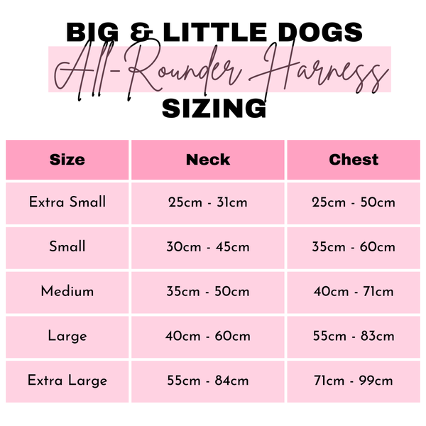 Big And Little Dogs-THE ALL-ROUNDER DOG HARNESS: Spring Fling