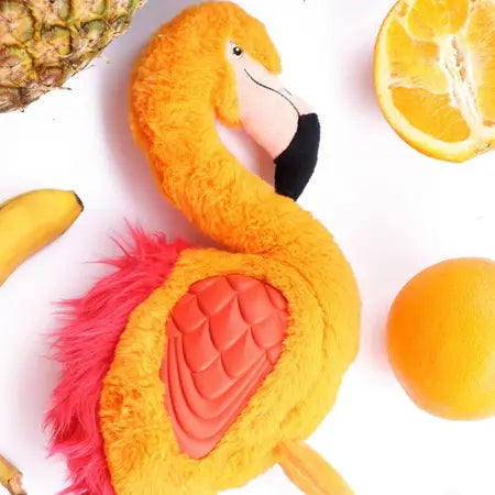 GiGwi Tropicana Flamingo Large Squeaky Dog Toy