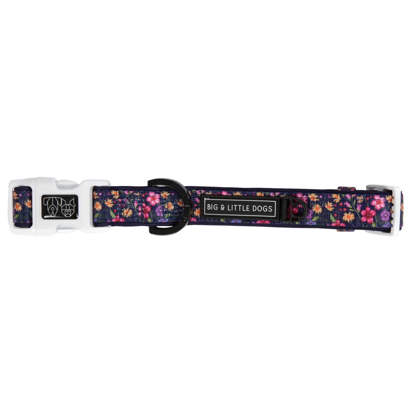 Big and Little Dogs-DOG COLLAR & BOW TIE: Petal Paradise