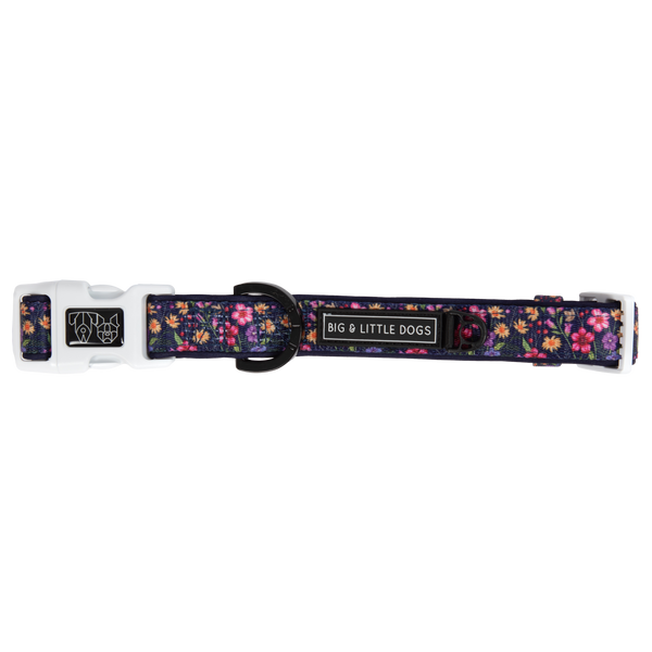 Big and Little Dogs-DOG COLLAR & BOW TIE: Petal Paradise