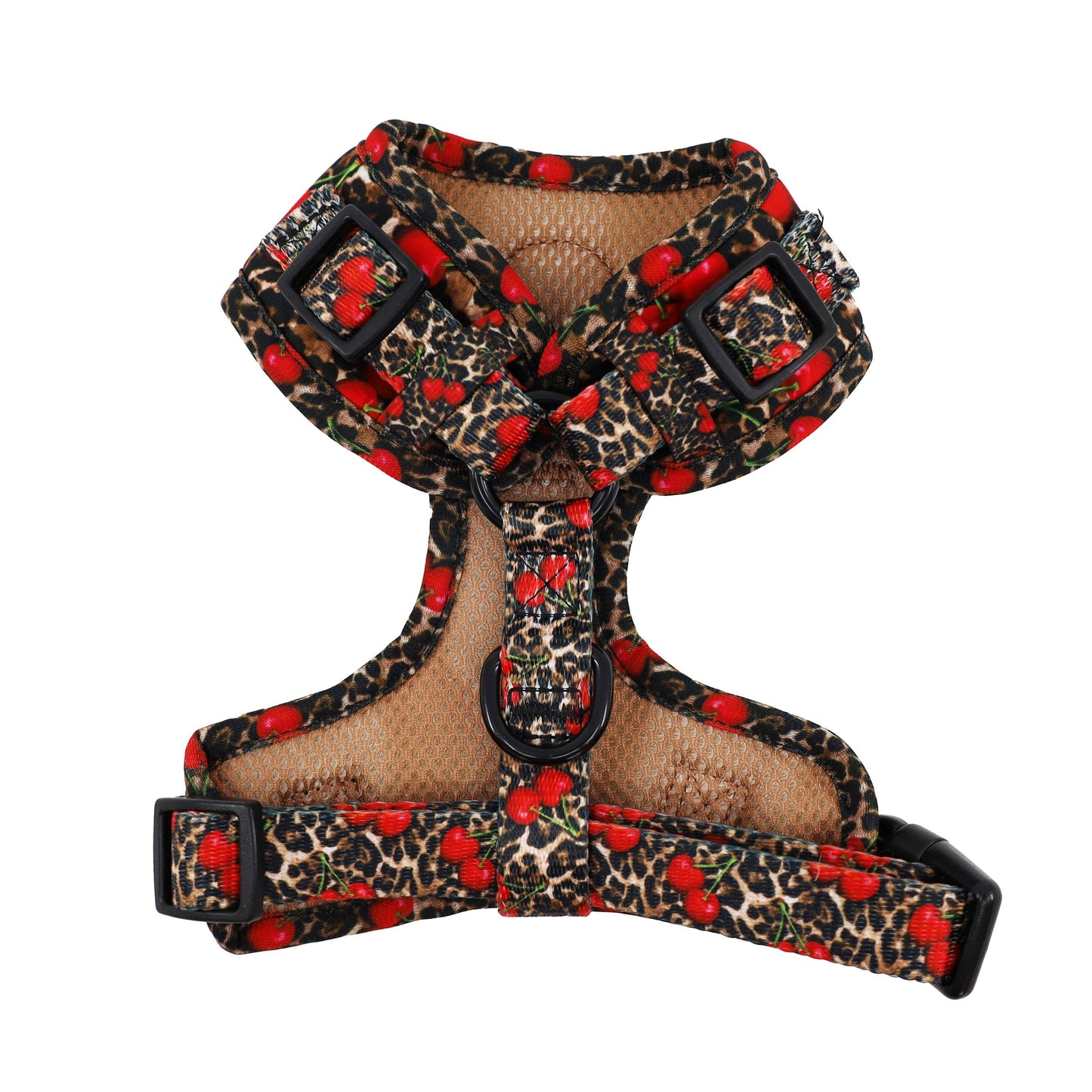 Pablo & Co-Leopard Cherries: Adjustable Harness