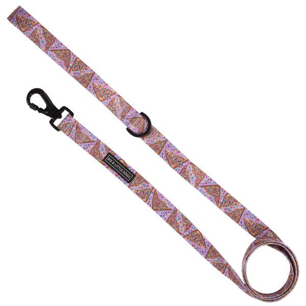 Big and Little Dogs-DOG LEASH: Purple Fairy Bread
