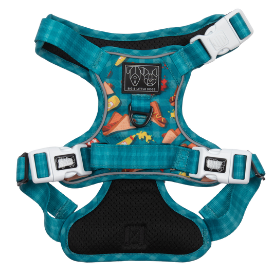 Big And Little Dogs THE ALL-ROUNDER DOG HARNESS: Sausage Sizzle