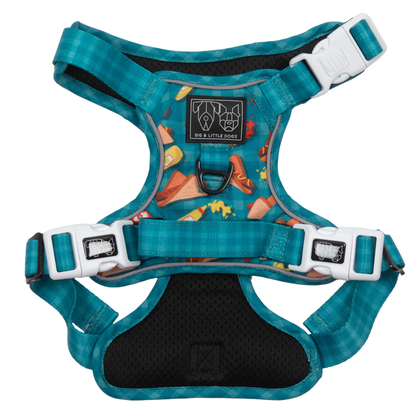 THE ALL-ROUNDER DOG HARNESS: Sausage Sizzle