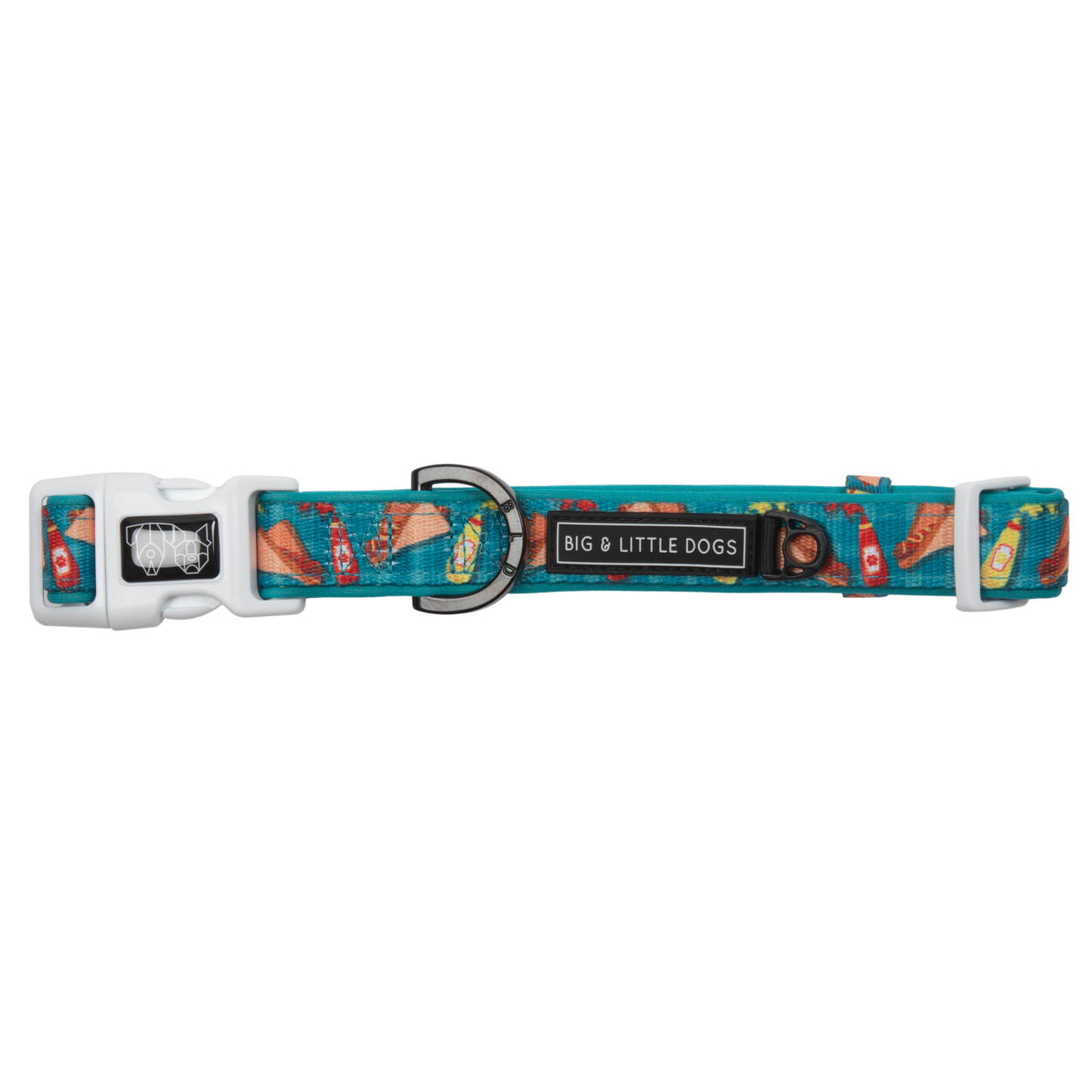 Big and Little Dogs- DOG COLLAR & BOW TIE: Sausage Sizzle