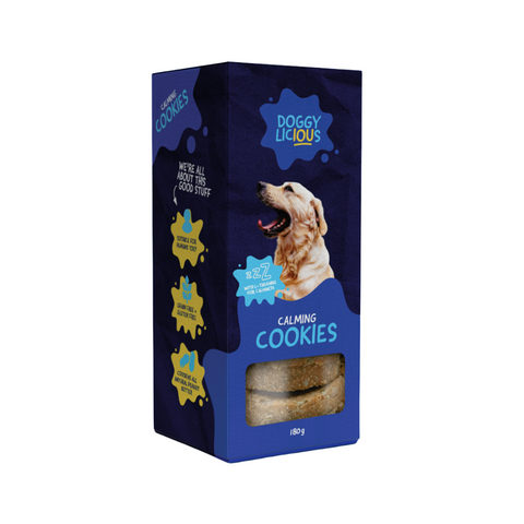 Doggylicious Calming Cookies for Dogs 180g