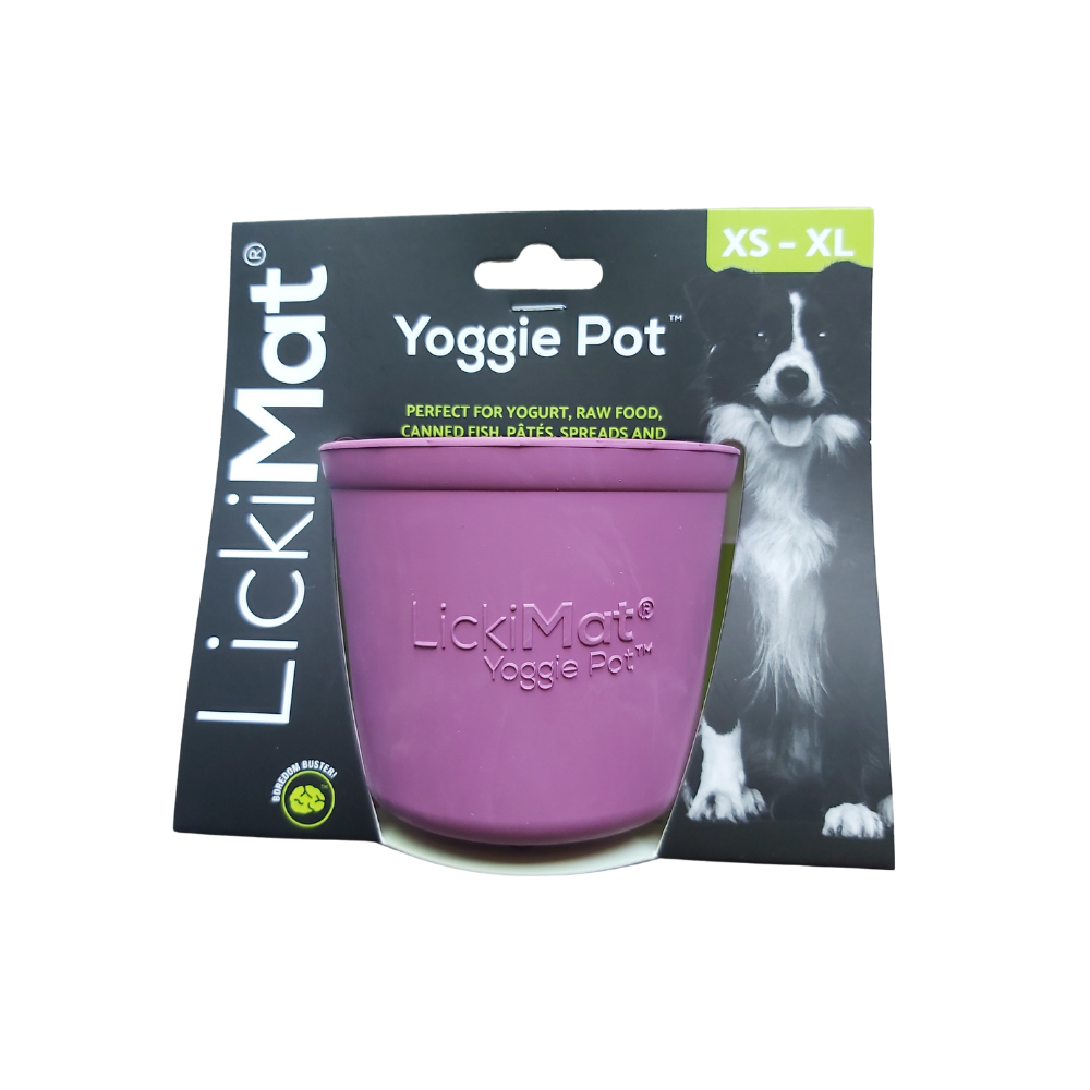 LickiMat® Yoggie Pot™ Slow Feeder Bowl