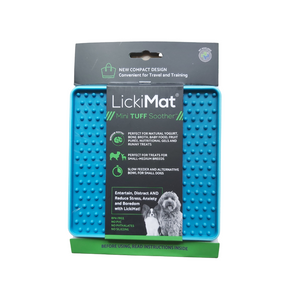 NEW LickiMat® Soother Tuff Slow Feeder Lick Mat- Mini