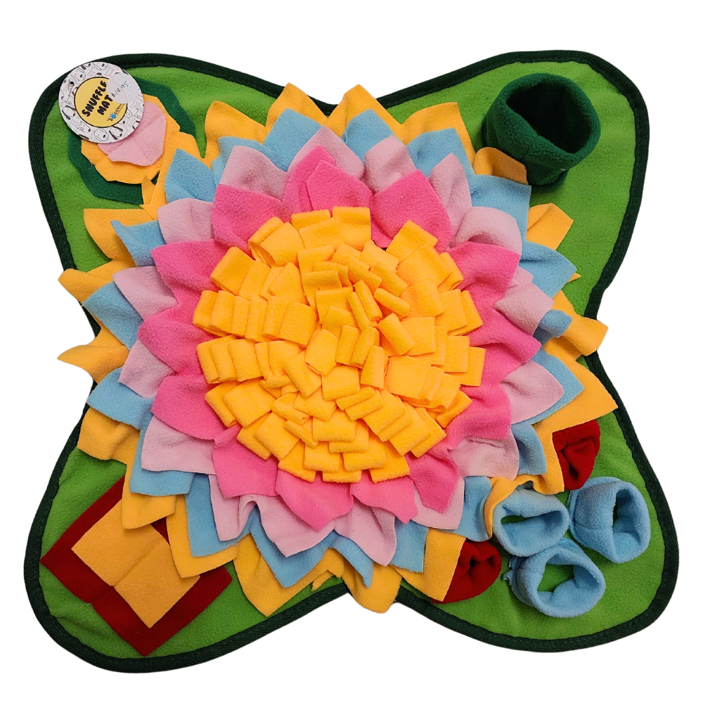 Snuffle Mat- Flower Design 50cm x 50cm