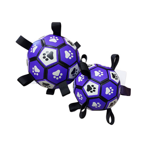 Soccer Ball With Tabs-Purple