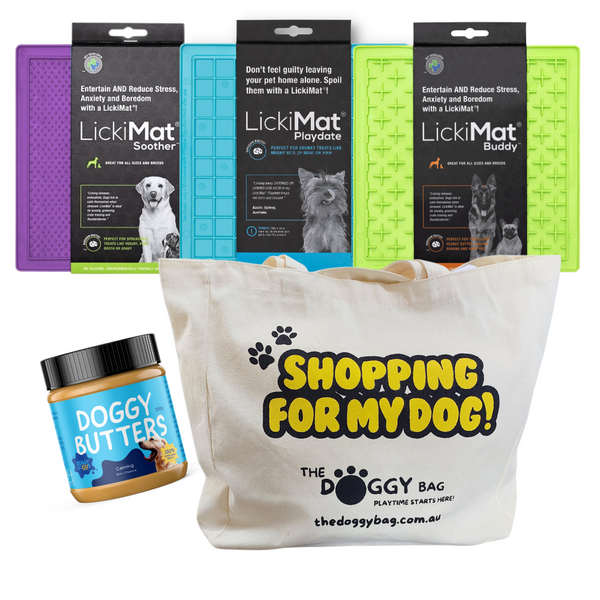 "Licks Get It Started" Lick Mat Starter Bundle For Dogs and Puppies ORIGINAL