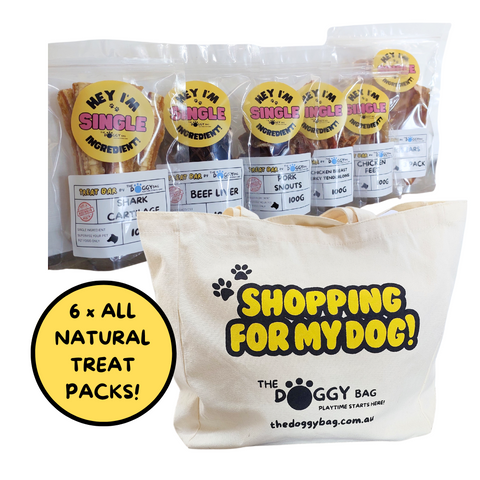 The Doggy Bags All natural Australian Made Treats. Bulk Treats Bundle.