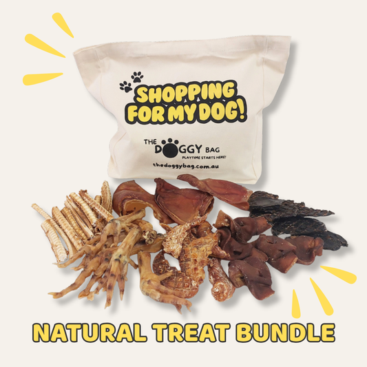 BEST SELLER "Just here for the Treats" All Natural 6 x Variety Packs Dog Treats