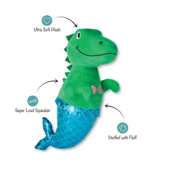 Fringe Studio "Mer Rex" Plush Dog Toy