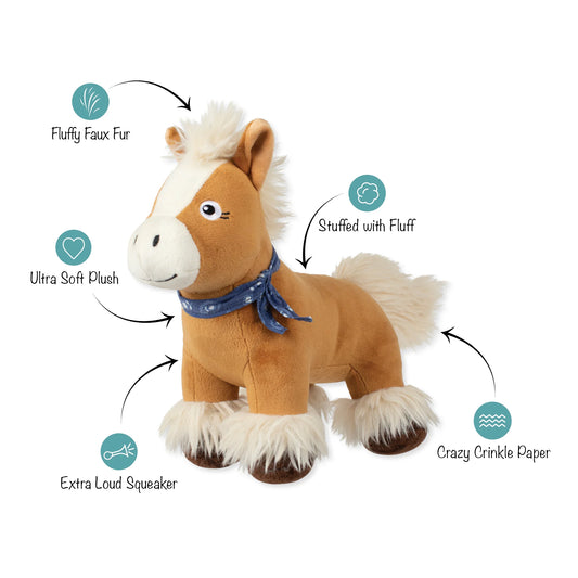 Fringe Studio "Hay There Cutie" Plush Dog Toy