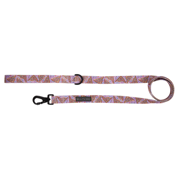 Big and Little Dogs-DOG LEASH: Purple Fairy Bread