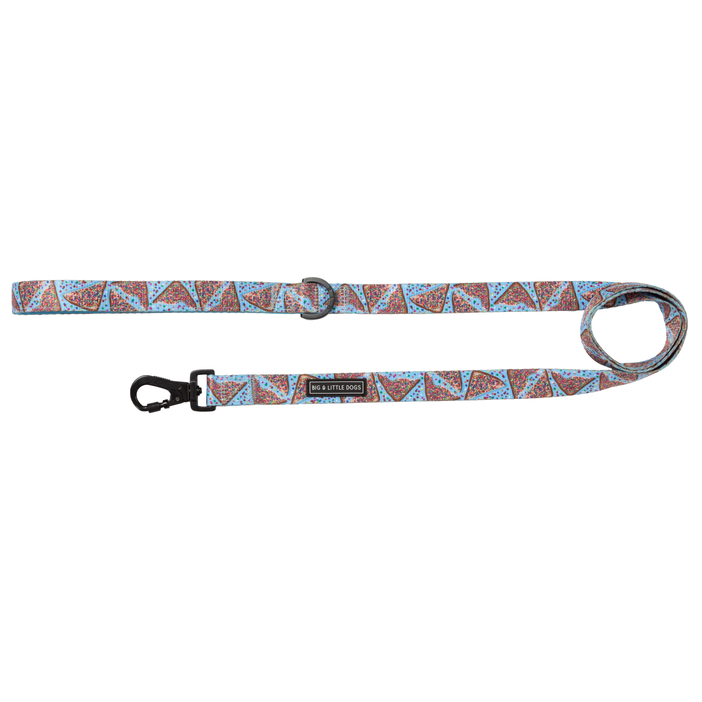 Big And Little Dogs-DOG LEASH: Blue Fairy Bread