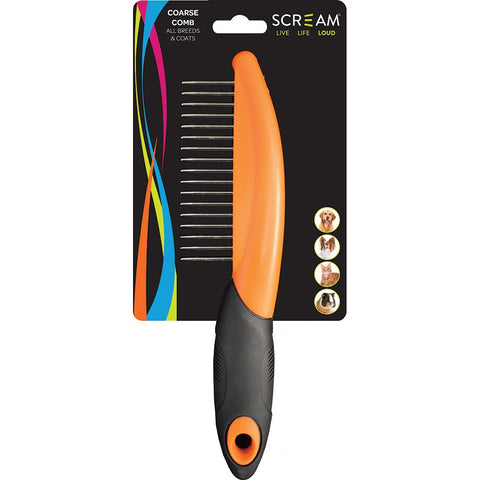 Scream Coarse Comb- Loud Orange