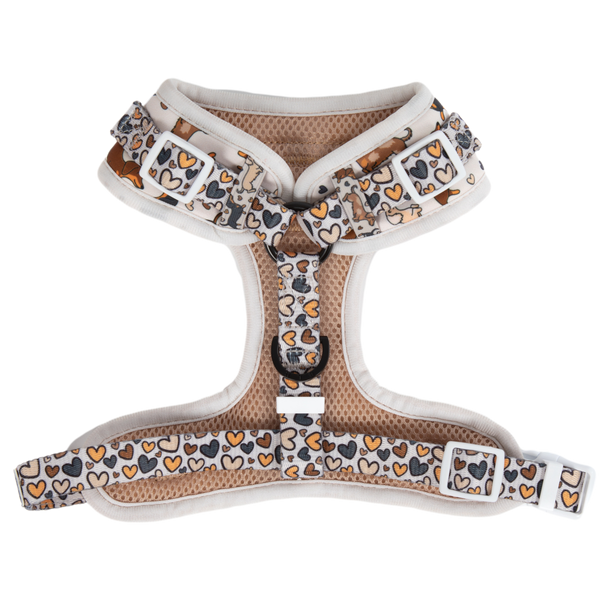 Big And little Dogs-ADJUSTABLE DOG HARNESS: Dashie Lovers
