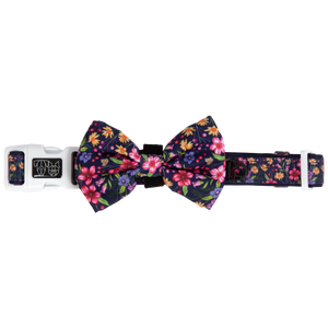 Big and Little Dogs-DOG COLLAR & BOW TIE: Petal Paradise