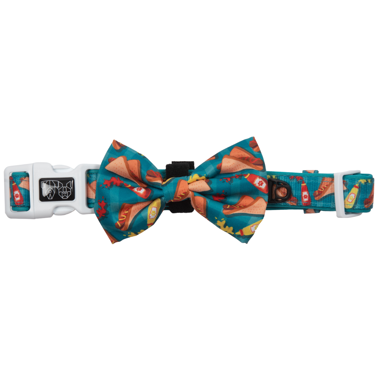 Big and Little Dogs- DOG COLLAR & BOW TIE: Sausage Sizzle