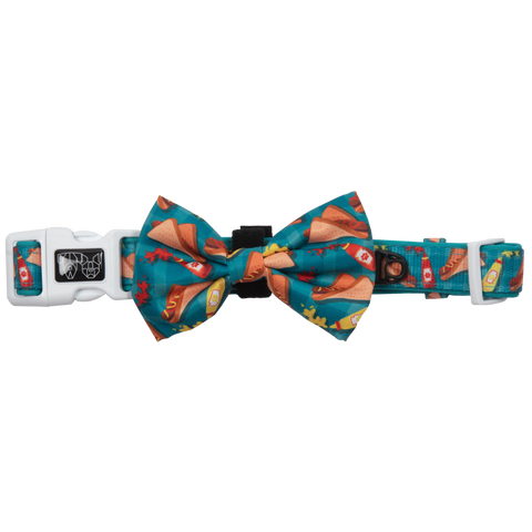 Big and Little Dogs- DOG COLLAR & BOW TIE: Sausage Sizzle