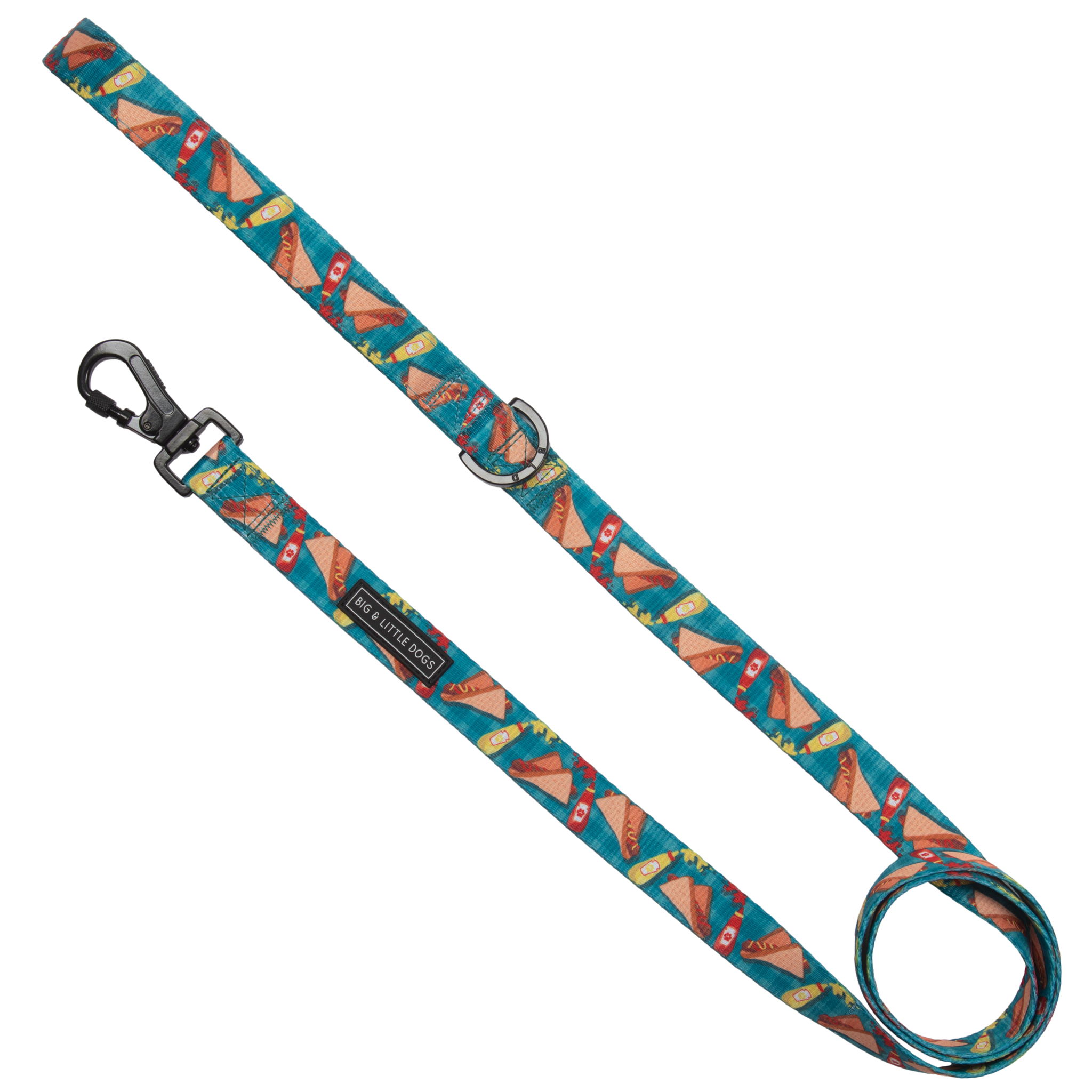 Big and Little Dogs-DOG LEASH: Sausage Sizzle