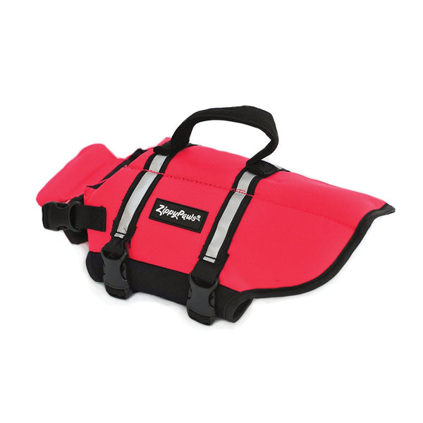 Zippy Paws Life Jacket- Small-Red