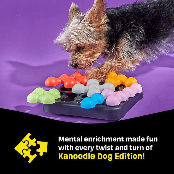 Brightkins Kanoodle Interactive Dog Puzzle Toy- Small