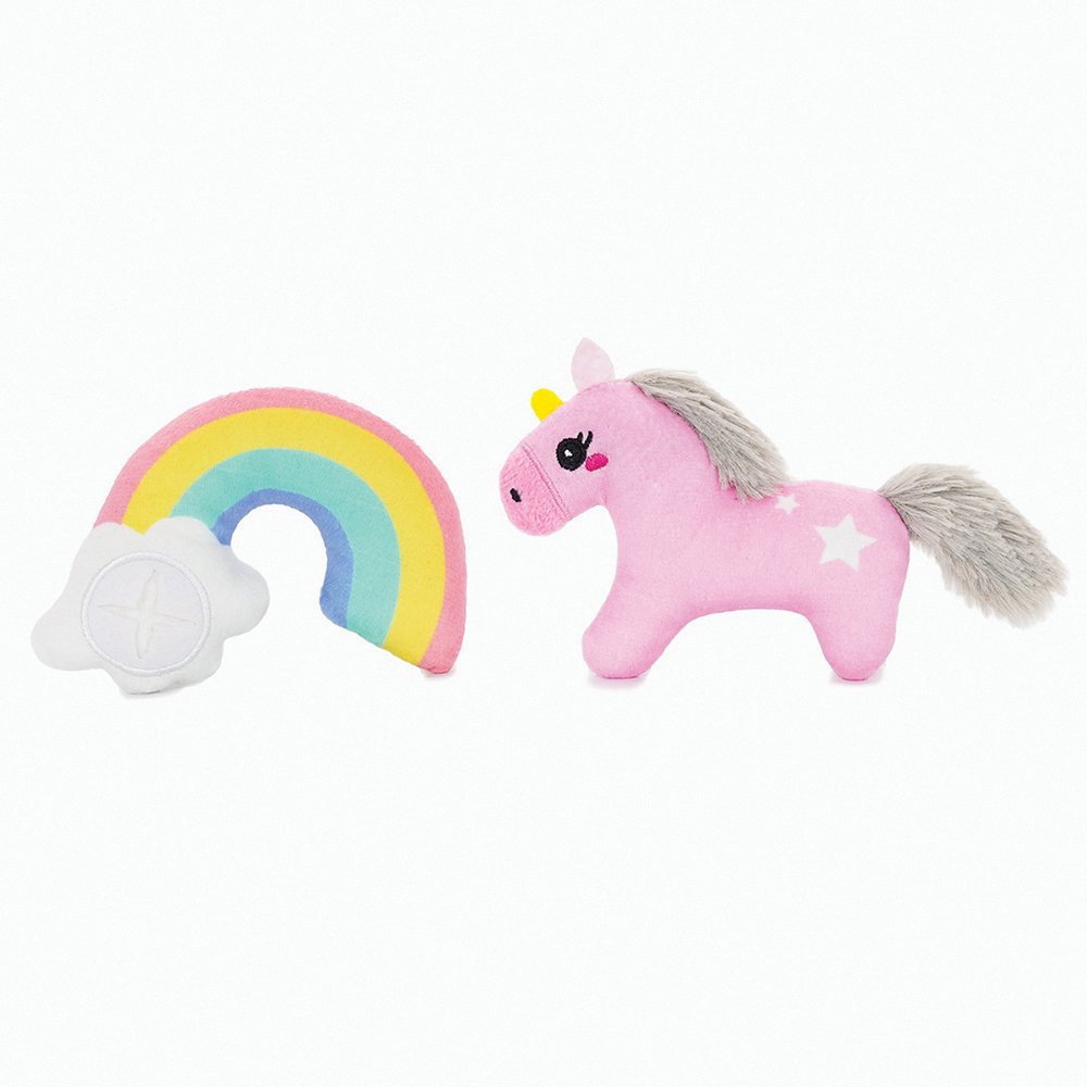HugSmart Meow Buddies Crazy Catcher Unicorn And Rainbow