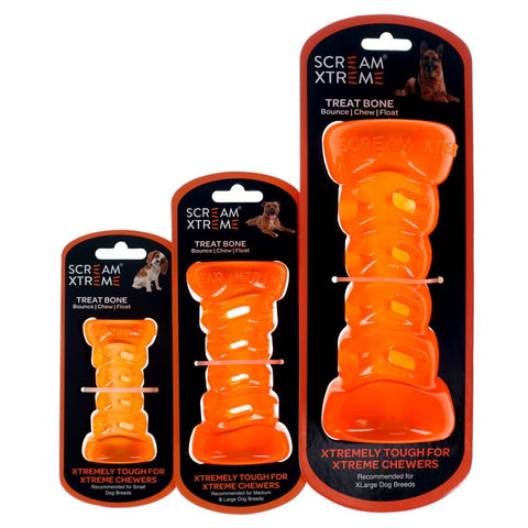 Scream Xtreme Treat Bone Loud Orange