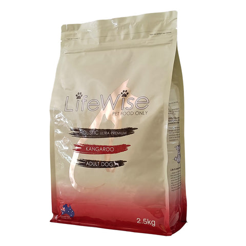 Lifewise Kangaroo with Lamb, Rice & Vegetables Dog Food 2.5kg