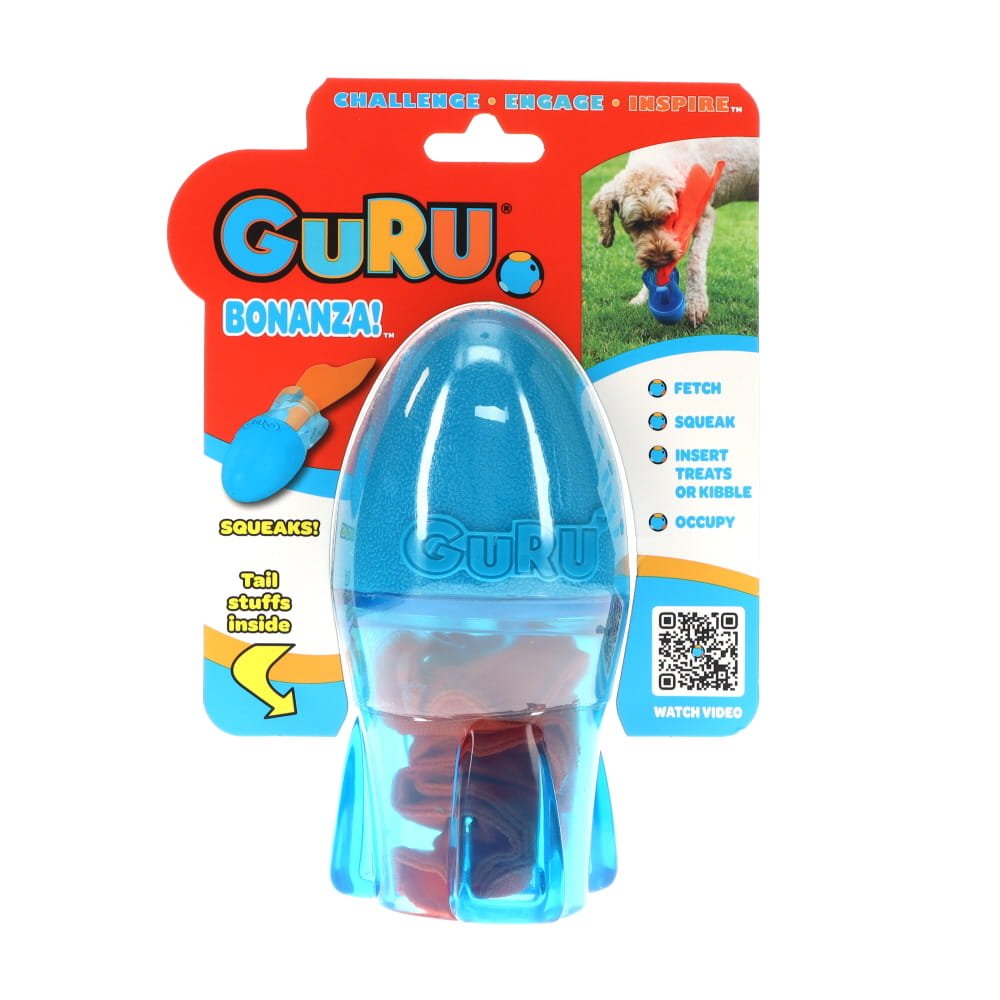 Guru Bonanza Rocket Dog Toy And Treat Toy