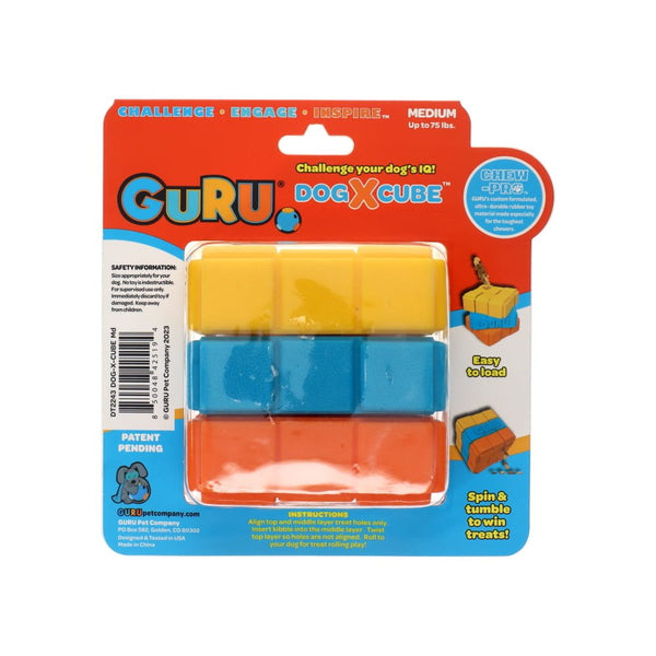 Guru Dog X Cube Puzzle Toy- Medium
